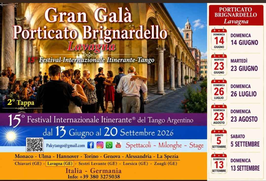 Fest Itinerante 15' ediz.- Tappa 25 Milonga al Porticato Brignardello