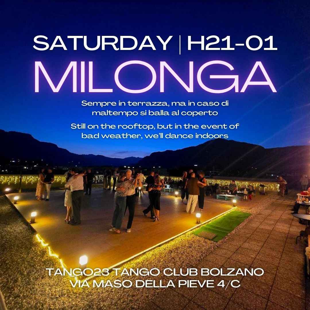 Tango23 | Abrazame! La milonga del Sabato