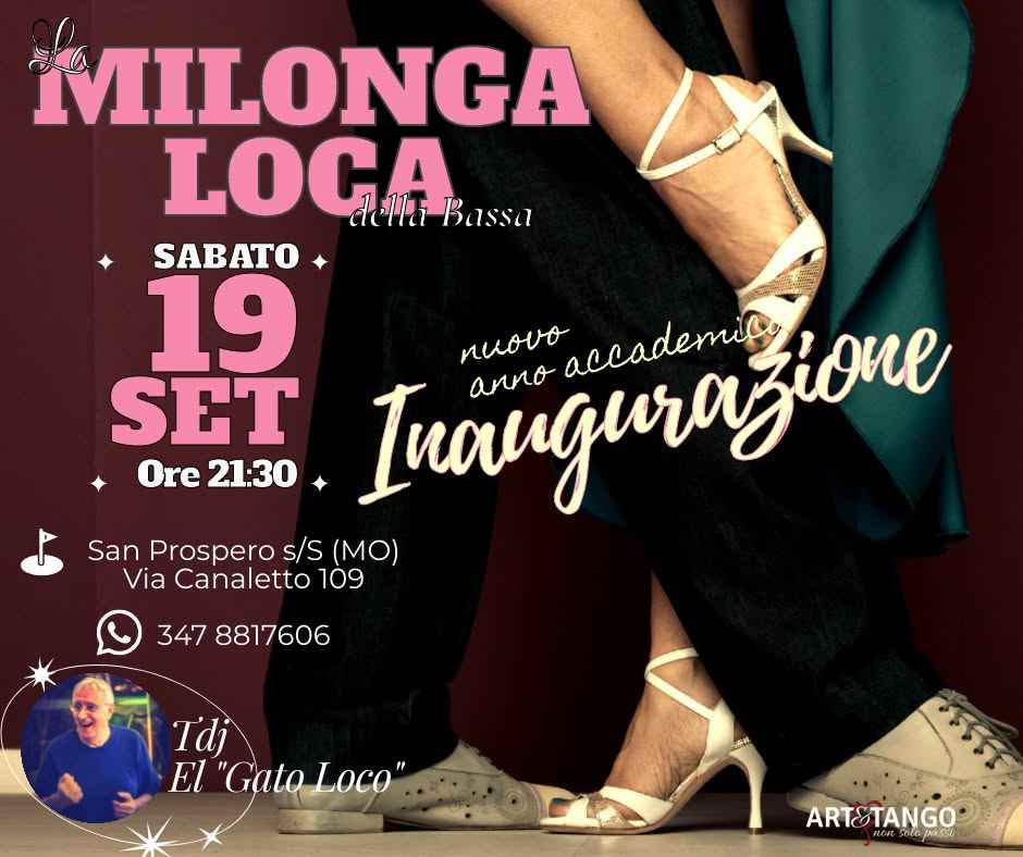 La Loca - La milonga d'inaugurazione