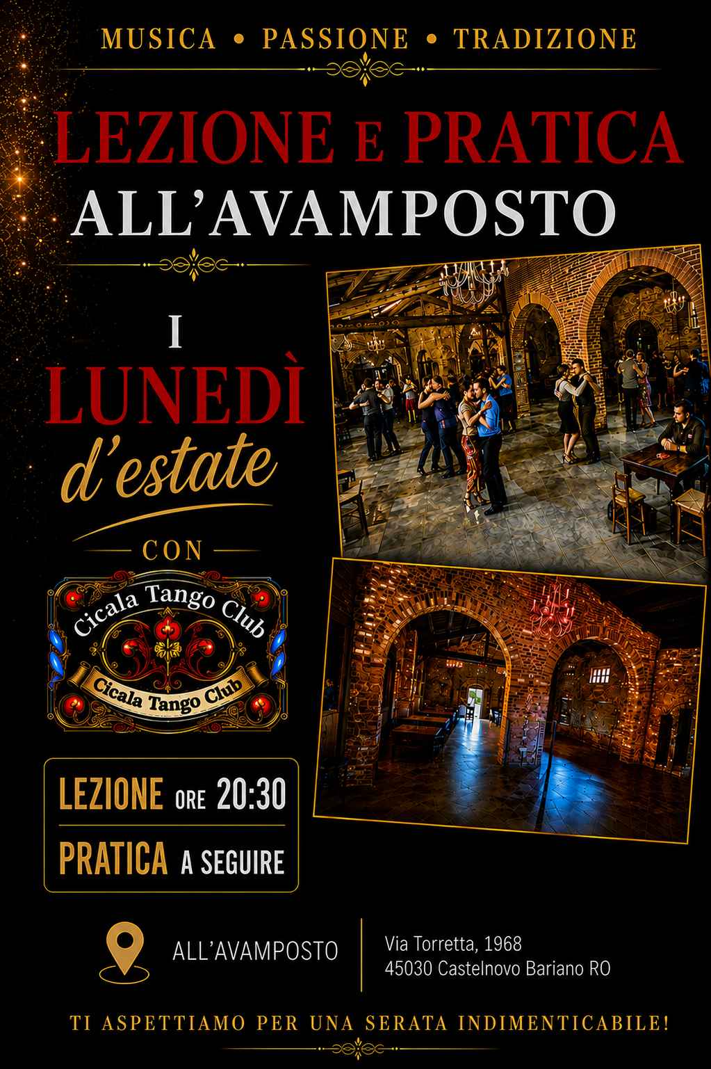 Cicala Club all'avamposto - Lezione e Pratica