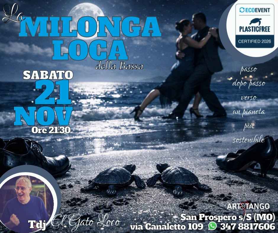 Milonga Loca - Evento Plastic Free
