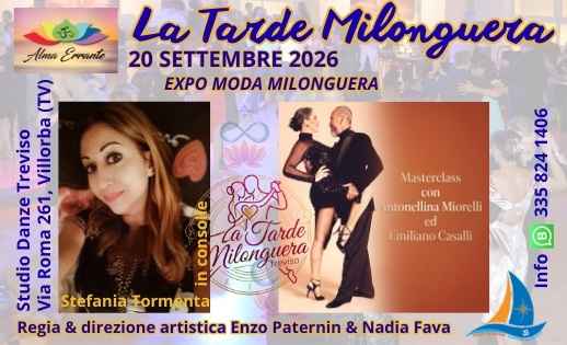 La Tarde Milonguera - Pomeridiana di Tango a Villorba (Treviso)