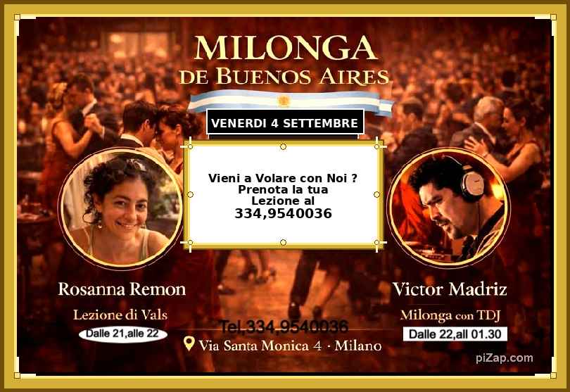 Milonga De Buenos Aires + Lezione Di Vals