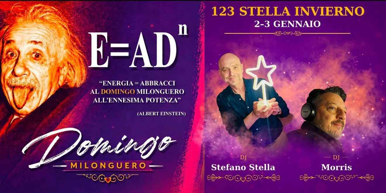 Stella Invierno -domingo Milonguero - 2/3 gennaio 2027