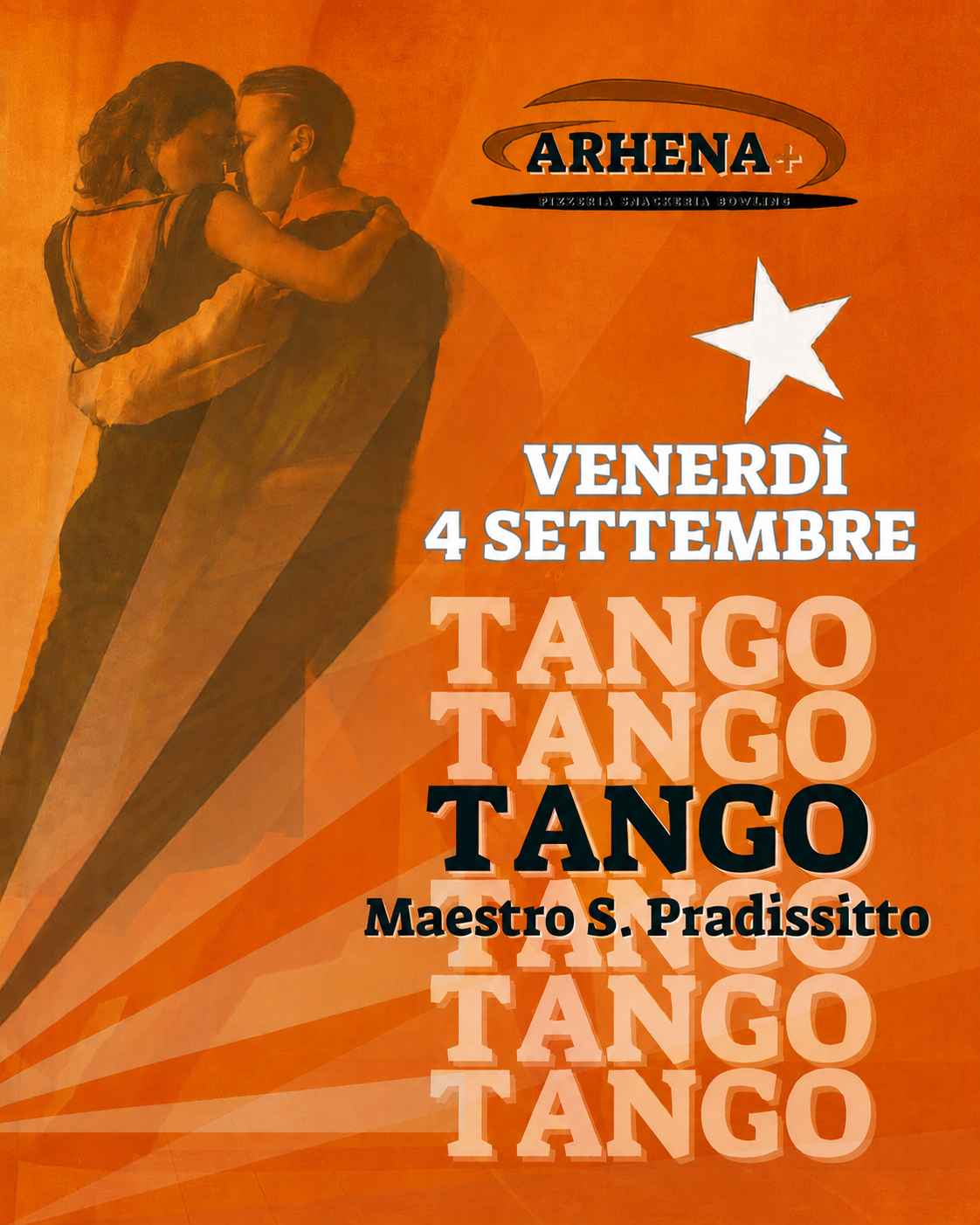 Tango in Arhena - Giardino Estivo - Ingresso Gratuito - Tdj El Pradi