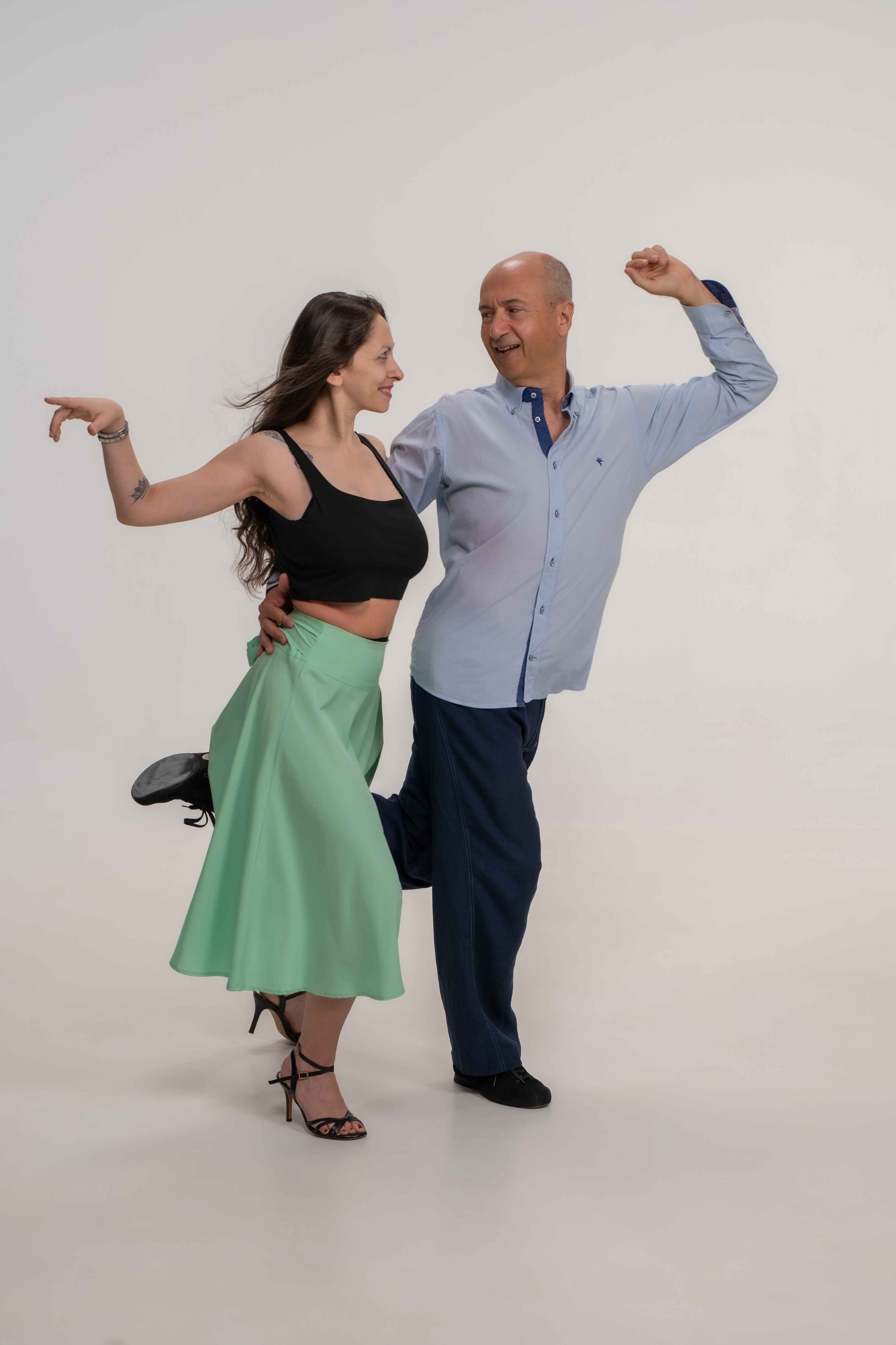 Pratica di tango con Dario e Concy