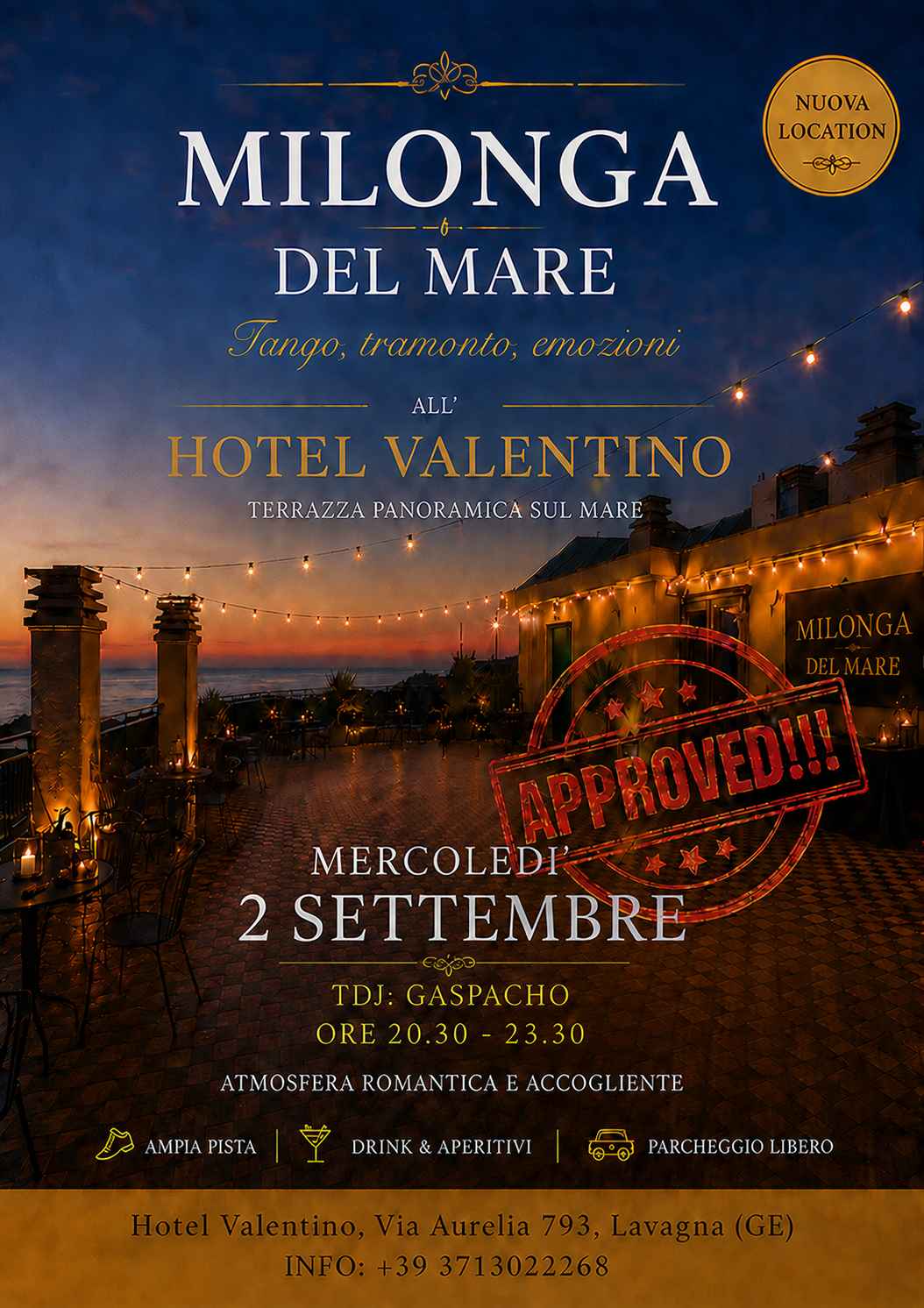 Milonga del Valentino - La milonga sulla Terrazza!!!!