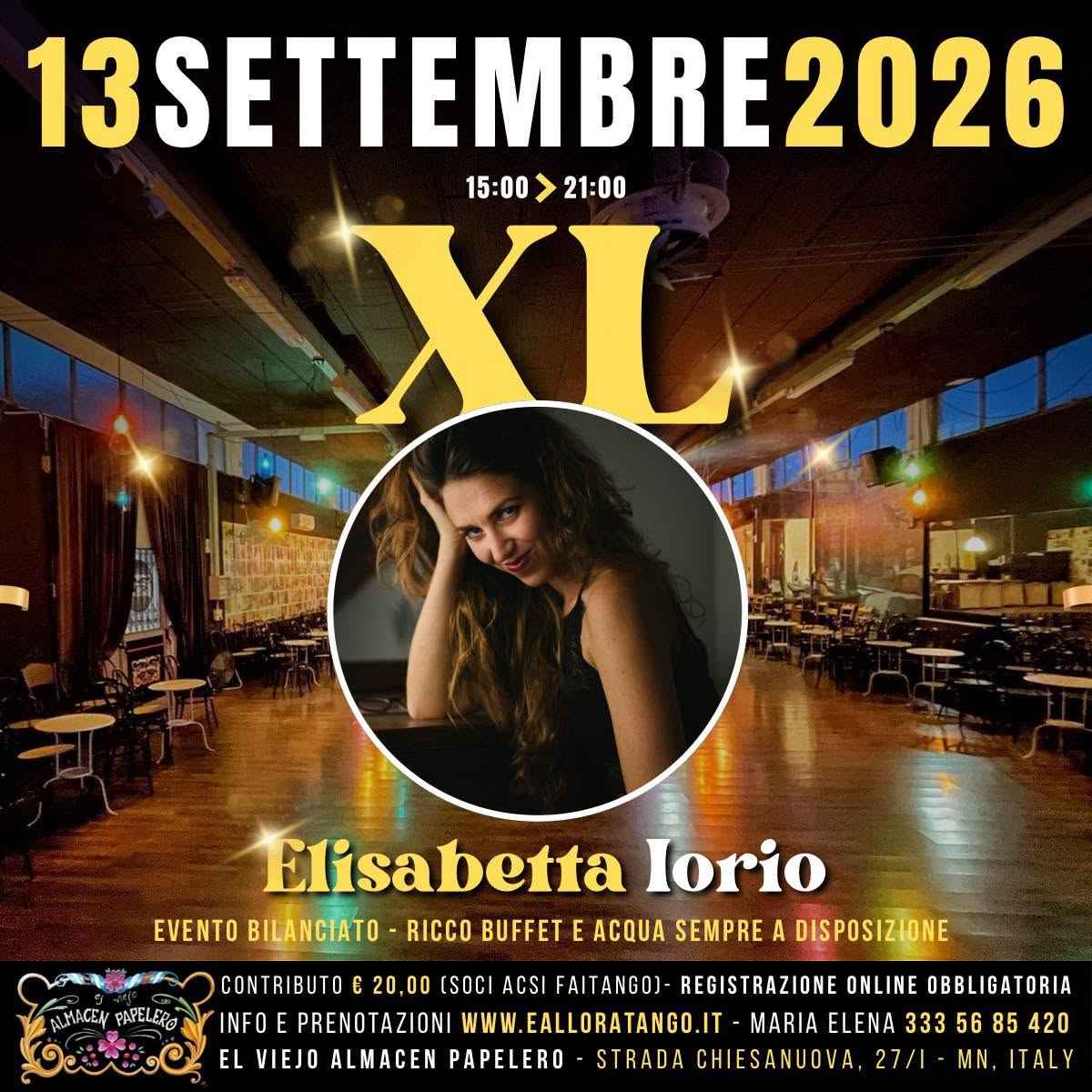 Xl Pomeridiana con Elisabetta Iorio Tdj