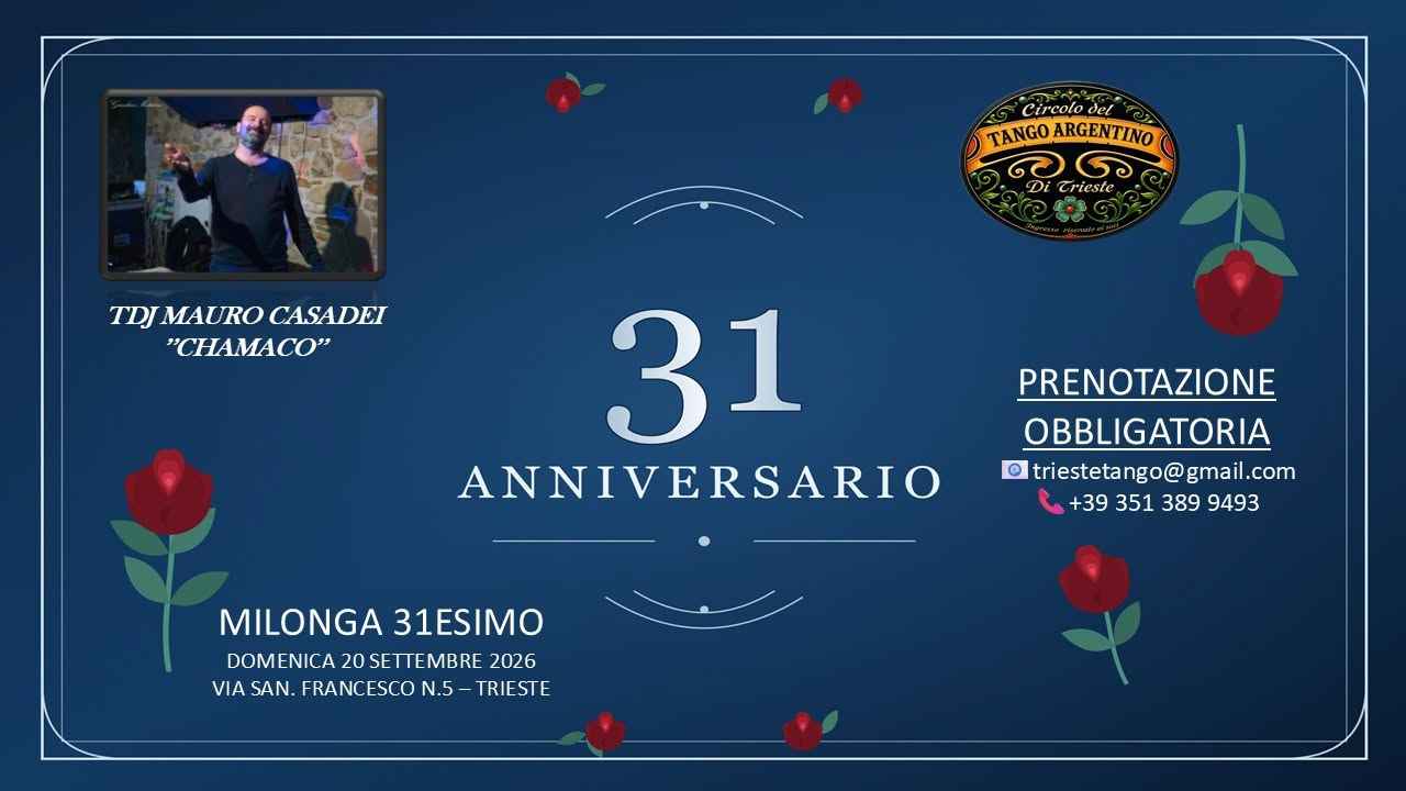 Milonga del Trentunesimo