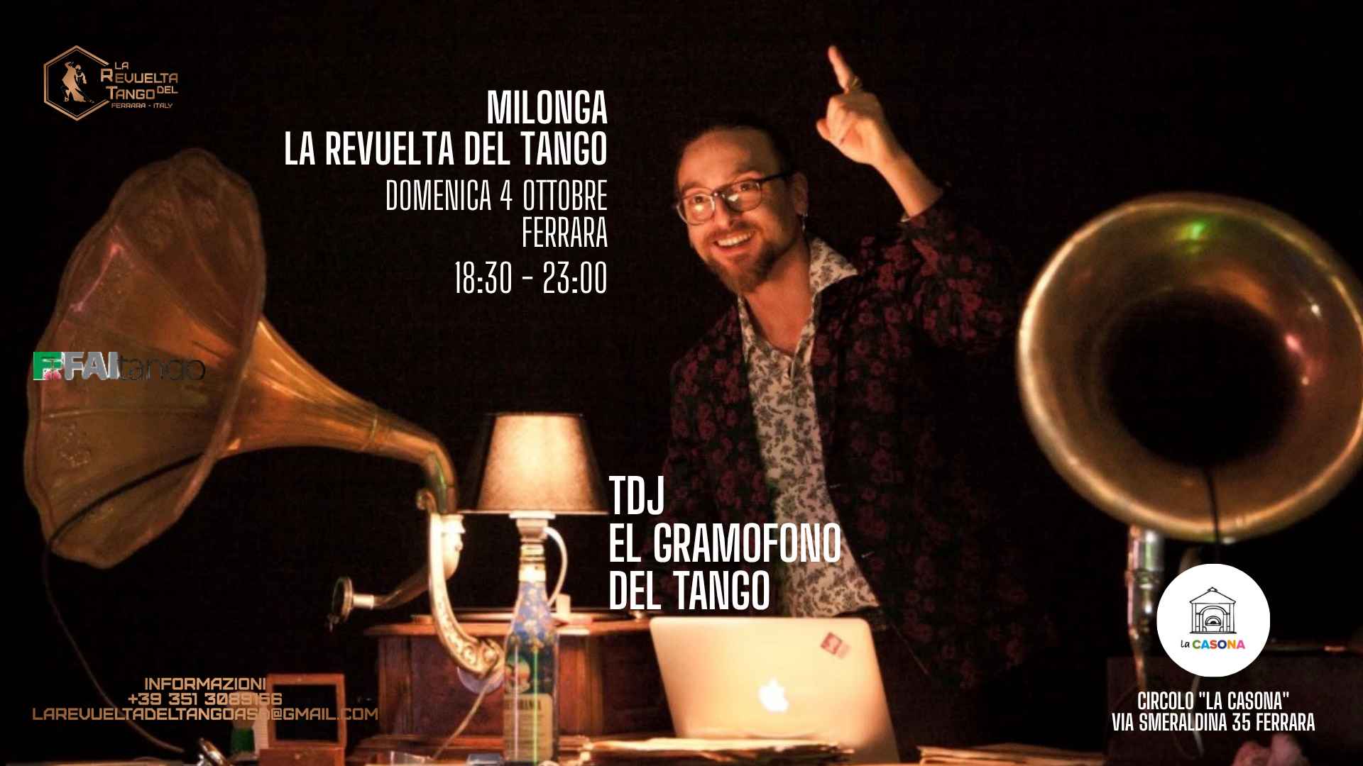 Milonga "la Revuelta del Tango" Ferrara
