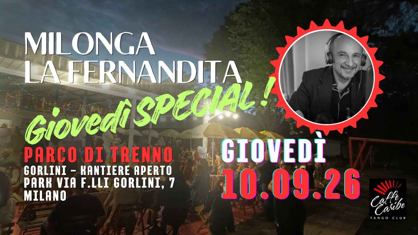 La Fernandita Milonga Estiva - Organizza Caffe Caribe Tango Club