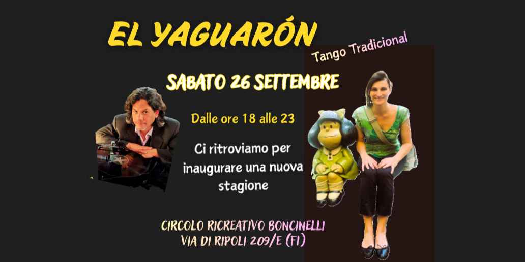 Torna El Yaguarón- Tango tradicional!