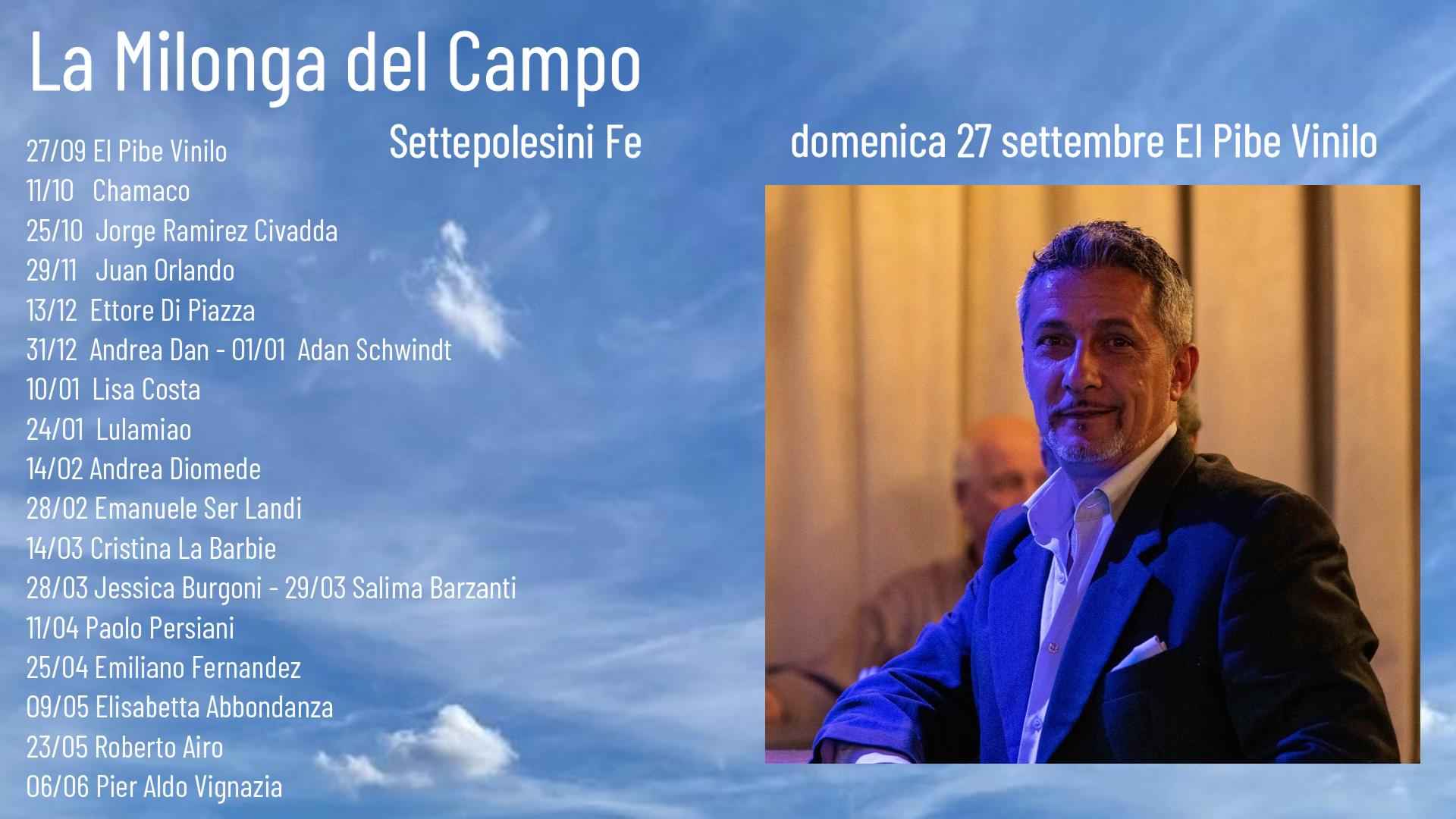 La Milonga del Campo: Tdj El Pibe Vinilo!