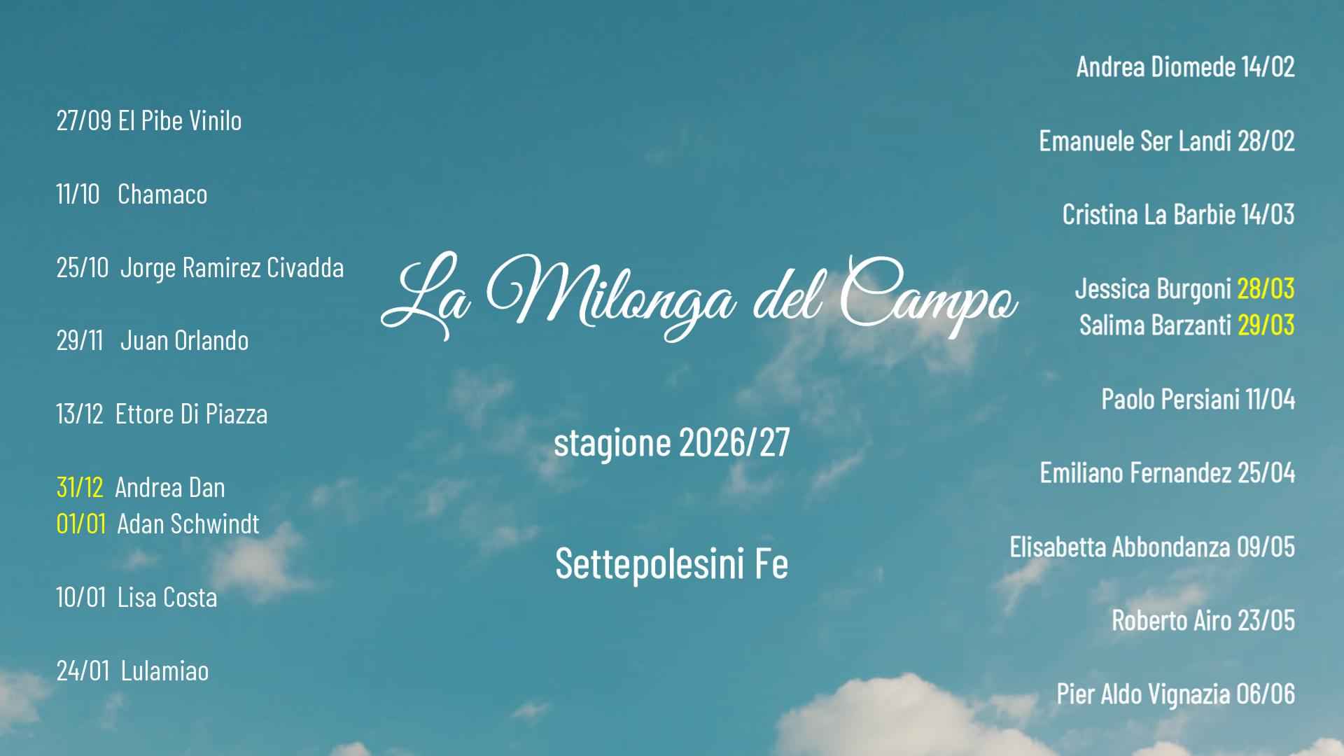 La Milonga del Campo: Tdj Chamaco!
