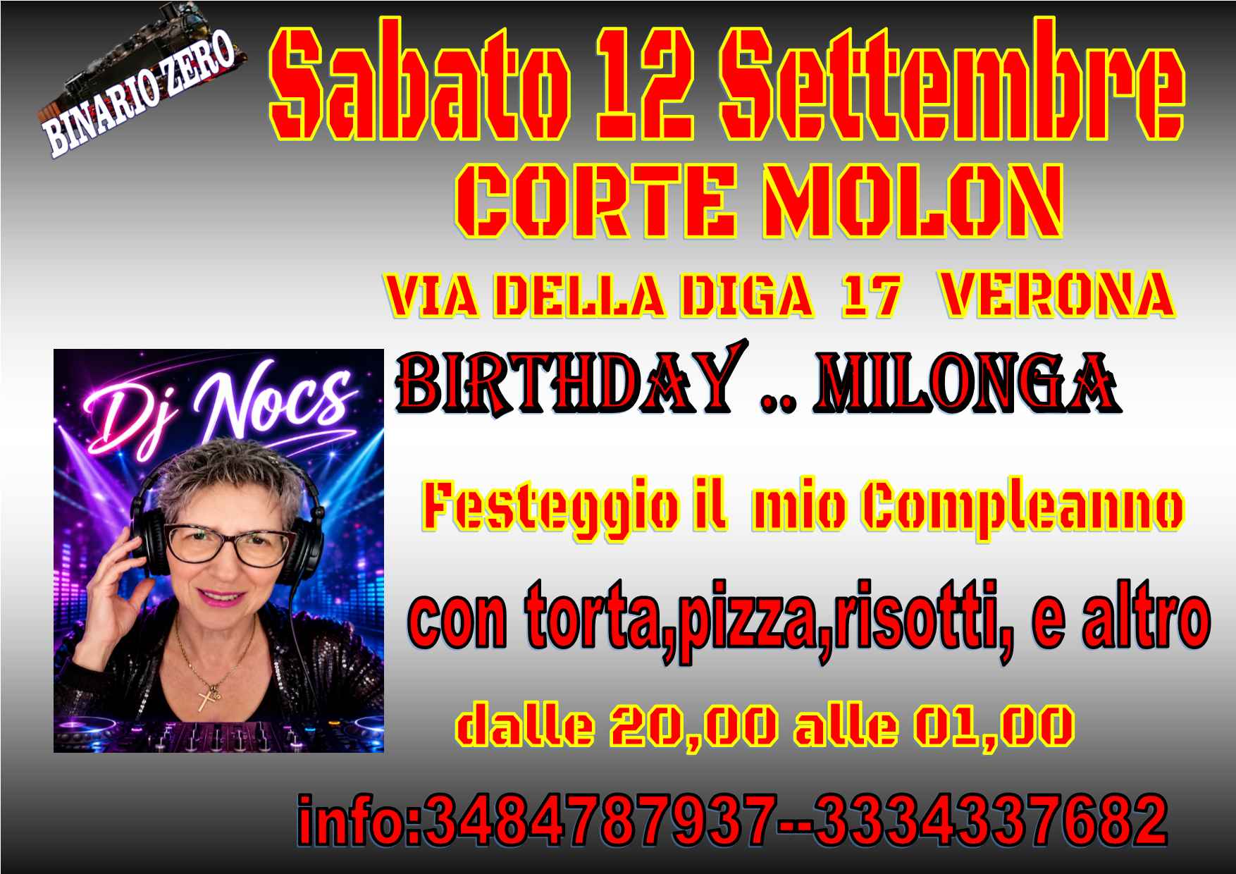 Milonga del Binario Zero Tdj Nocs