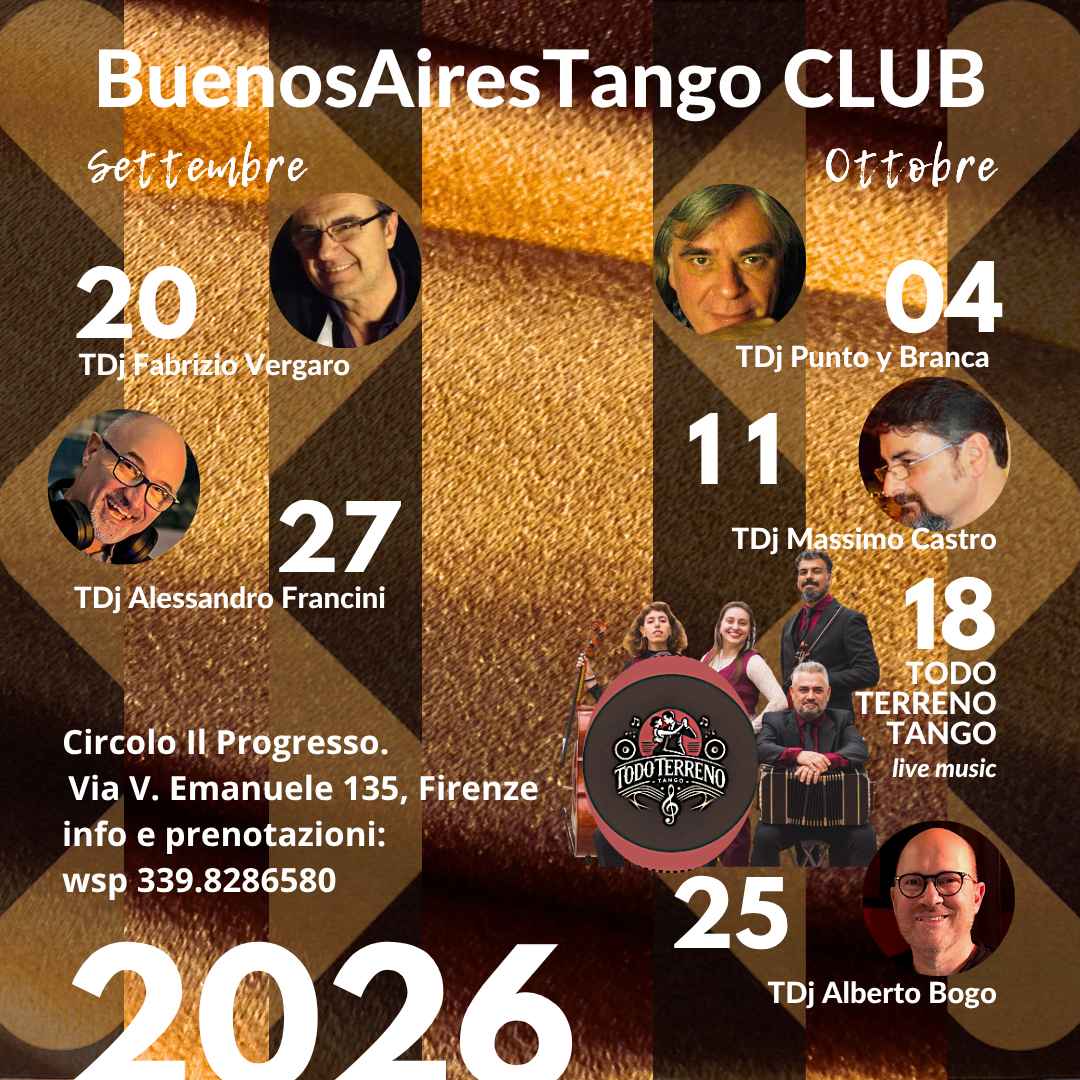 Buenosairestango Club - Serata di Riapertura milonga!