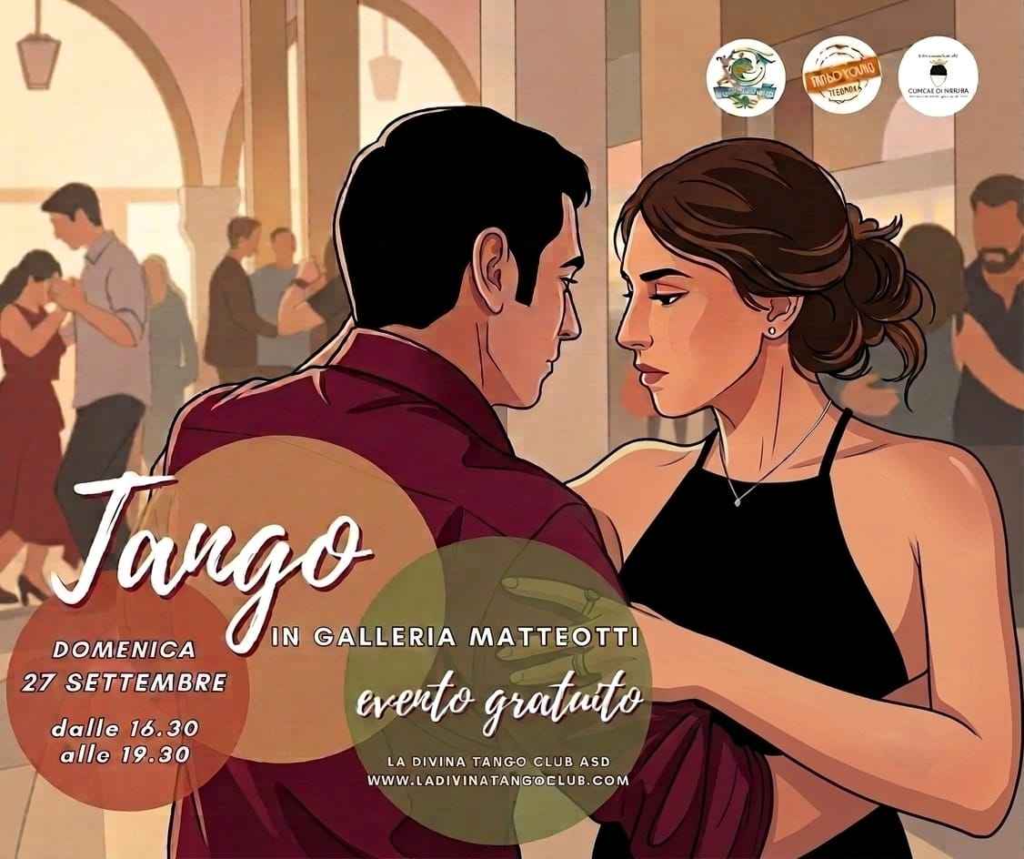 Milonga Gratuita in Galleria Matteotti - Ferrara