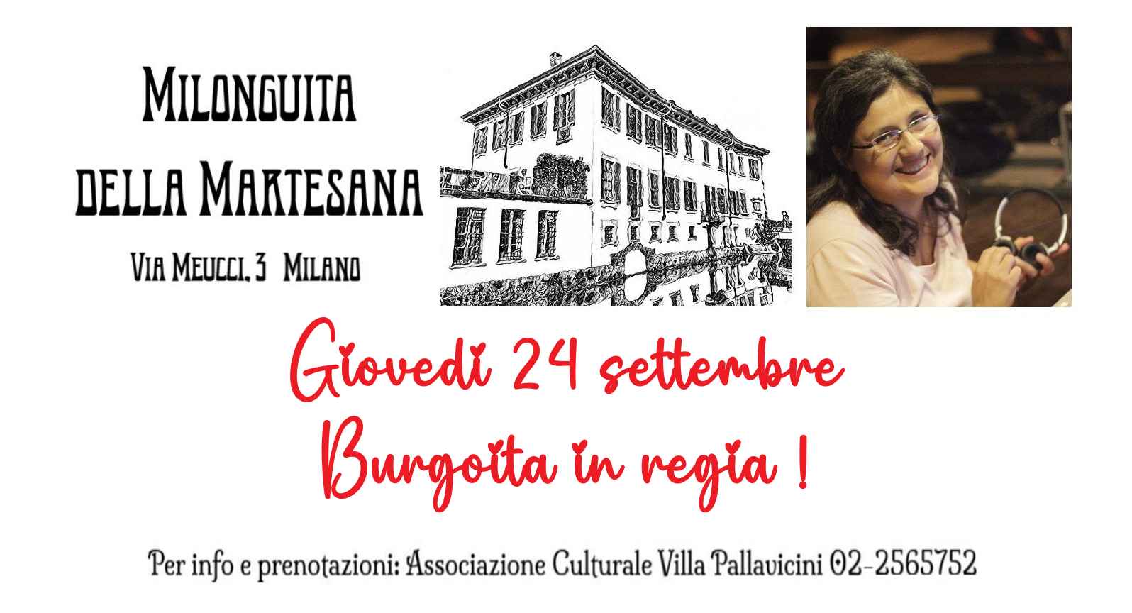 Milonguita della Martesana con Burgoita in regia