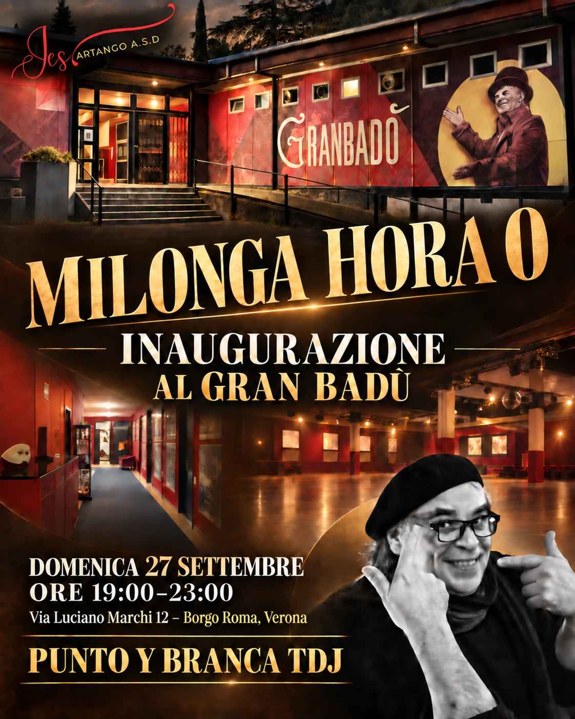 Milonga Hora 0 al Granbadó! Punto & Branca Tdj!