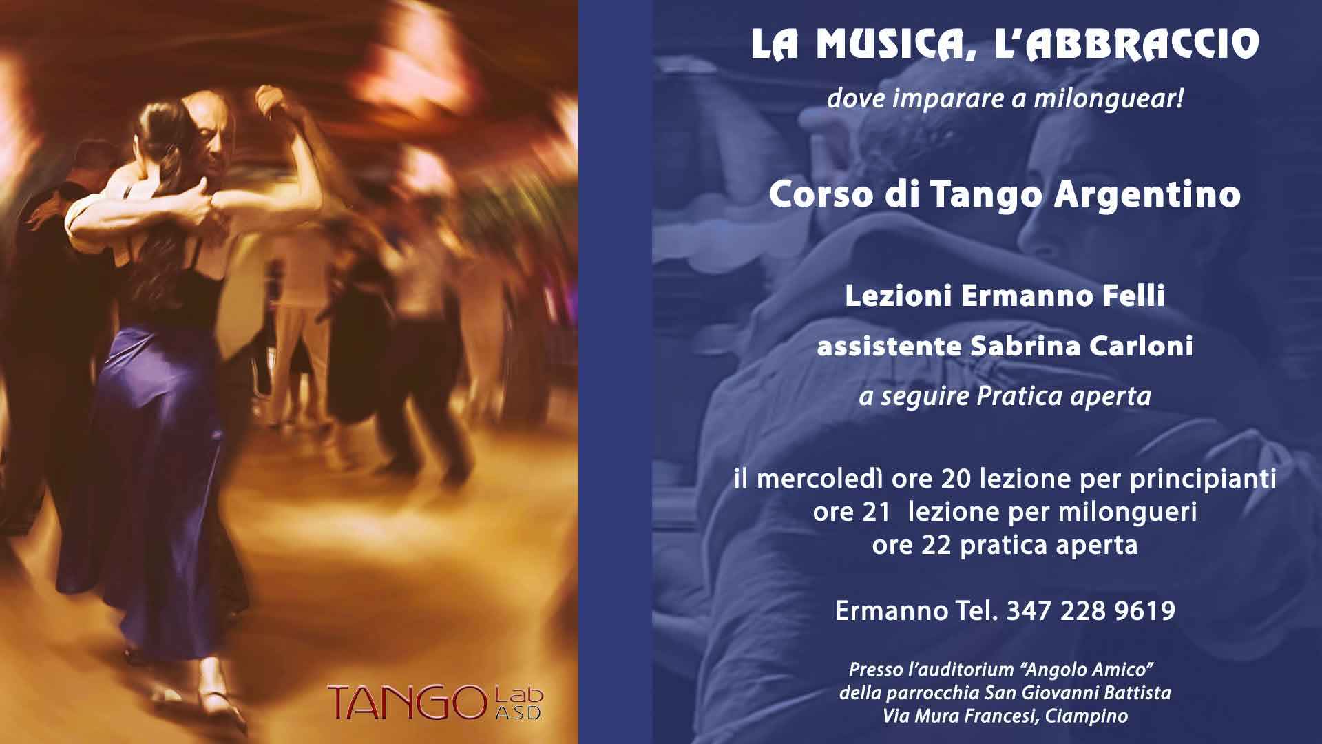 Pratica "la musica. l'abbraccio"