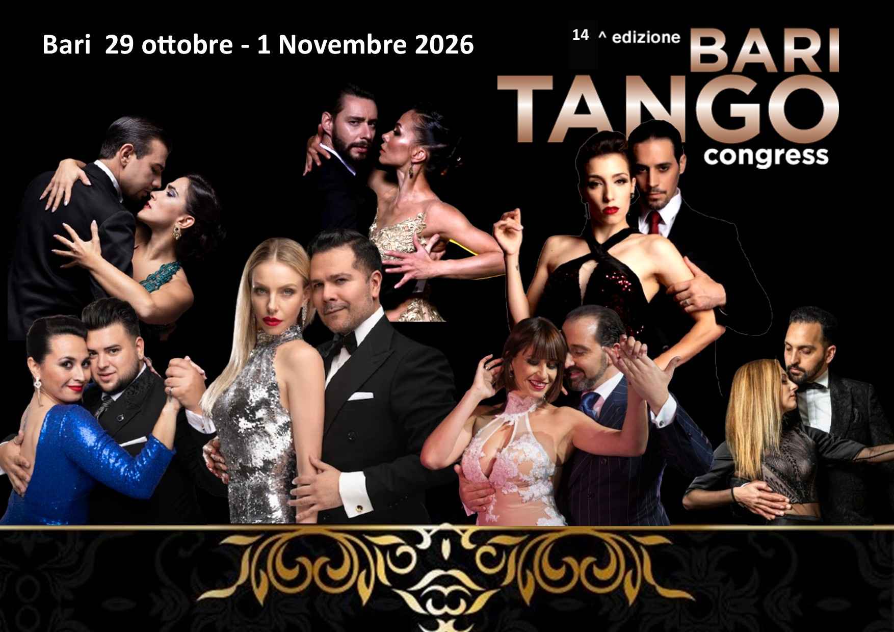 Bari International Tango Congress 14th edition 29 ottobre - 1 novembre 2026