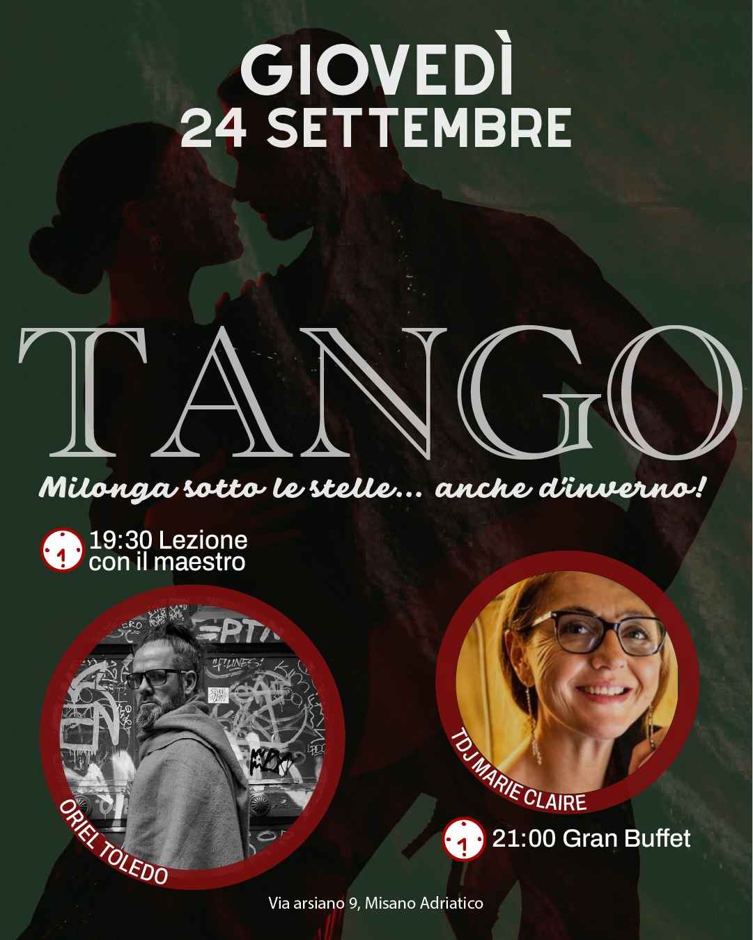 La milonga prosegue anche d’inverno!