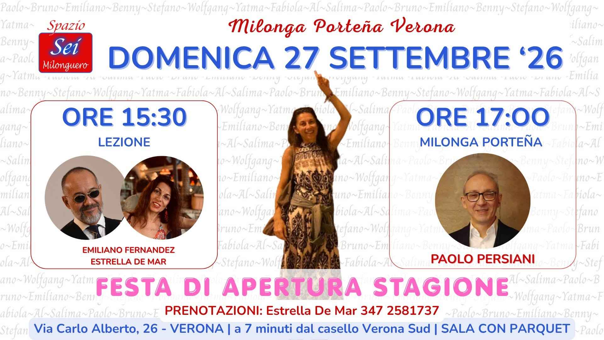 Spazio Sei Milonguero - Milonga con Dj Paolo Persiani