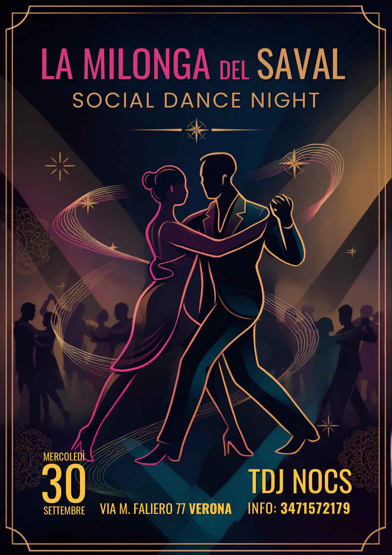 La Milonga Del Saval, Inaugurazione Nuova Stagione Tdj Nocs