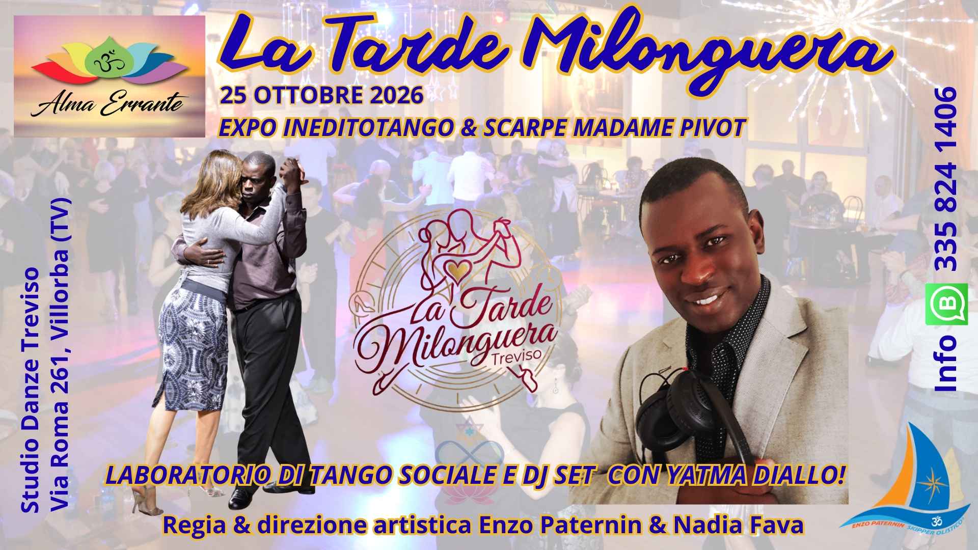 La Tarde Milonguera - Pomeridiana di Tango a Villorba (Treviso)