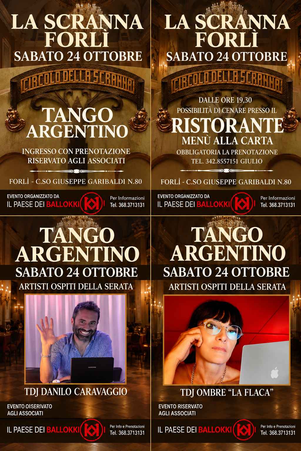 Milonga al Circolo della Scranna