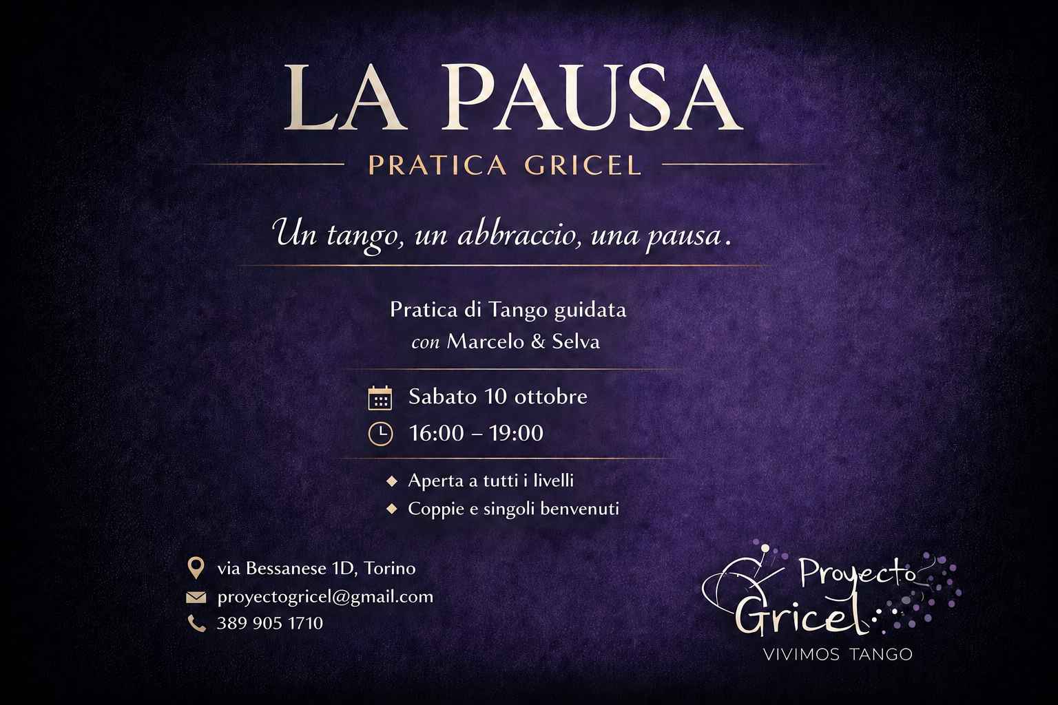 La Pausa – Pratica Gricel
