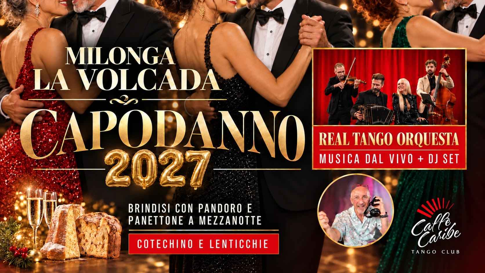 Milonga La Volcada organizza Caffe Caribe Tango Club