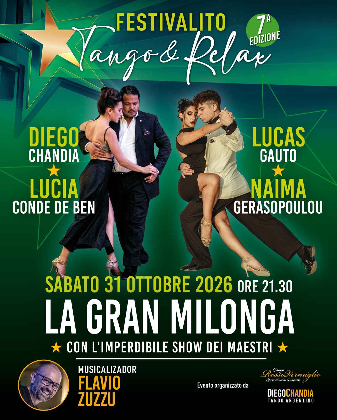 Gran Milonga E Show al Festivalito Tango y Relax