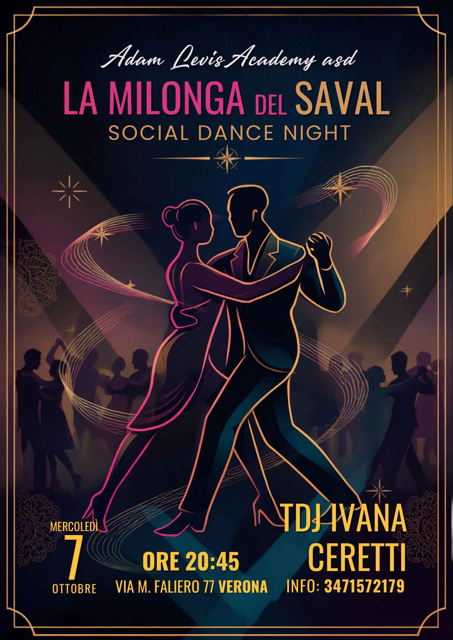La Milonga Del Saval, Nuova Stagione Tdj Ivana Ceretti