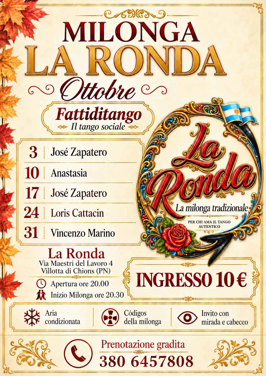 La ronda con A N A S T A S I A