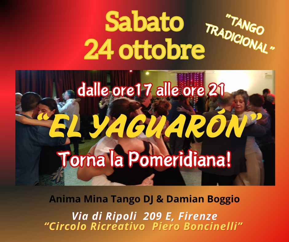Torna El Yaguarón- Tango tradicional!