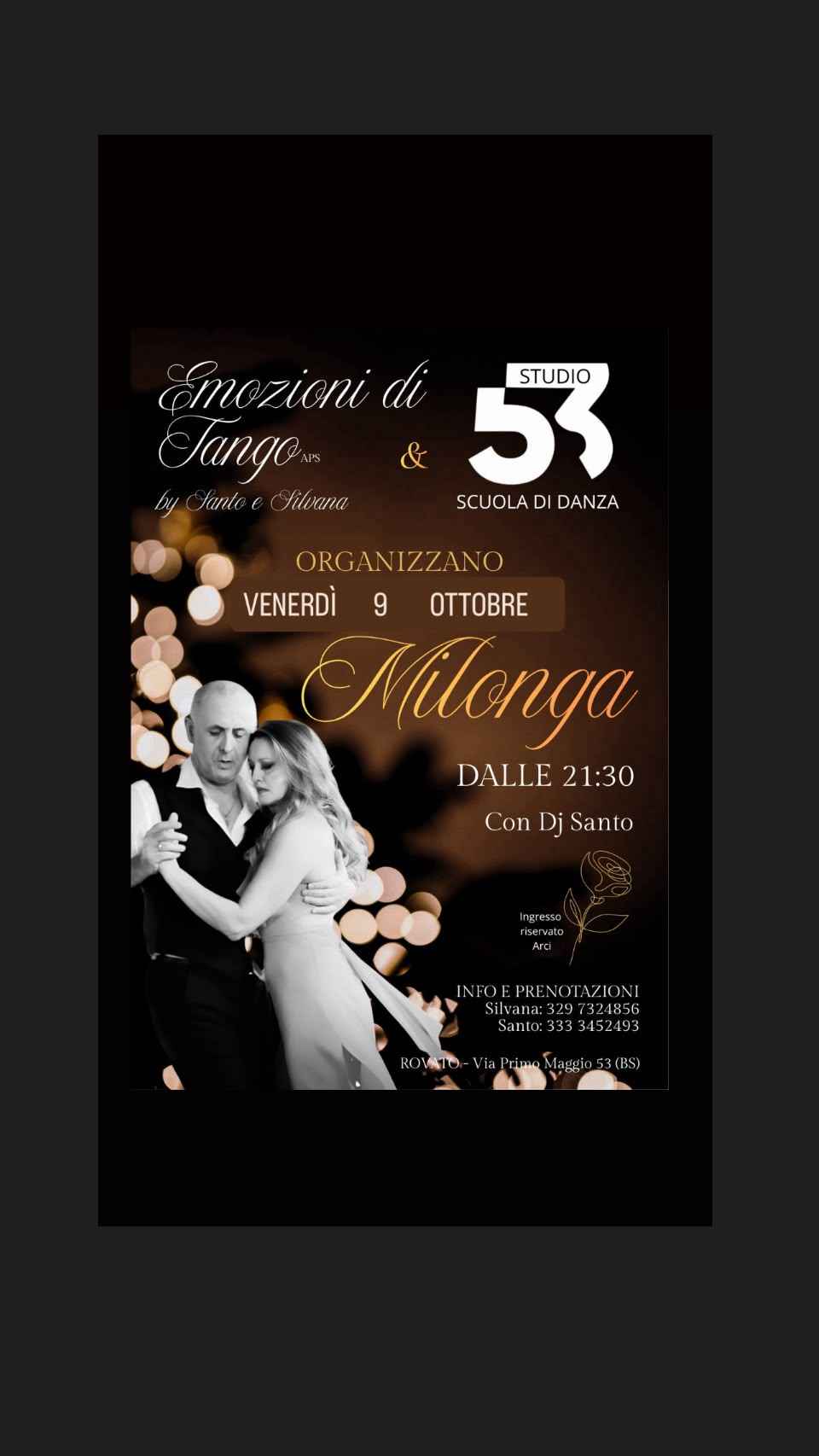 Venerdi Di .....emozioni Di Tango
