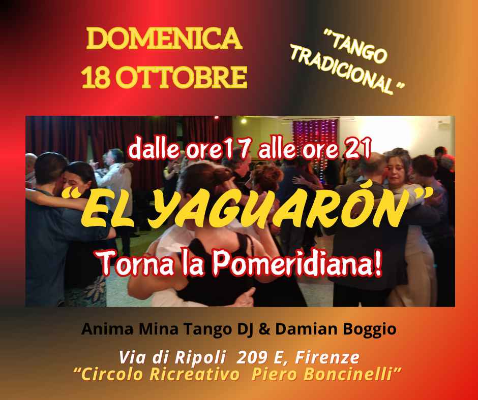 Torna El Yaguarón- Tango tradicional!
