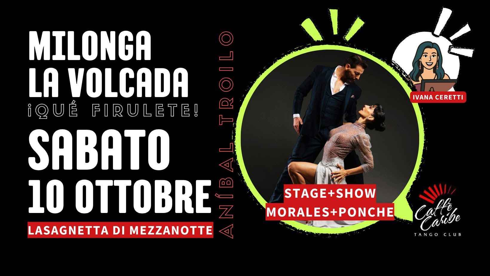 Milonga La Volcada organizza Caffe Caribe Tango Club