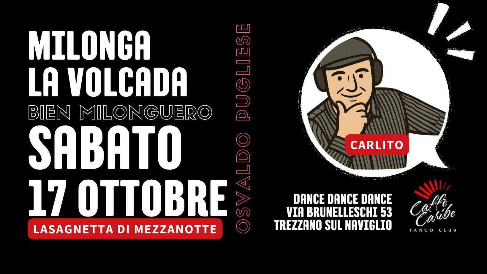 Milonga La Volcada organizza Caffe Caribe Tango Club