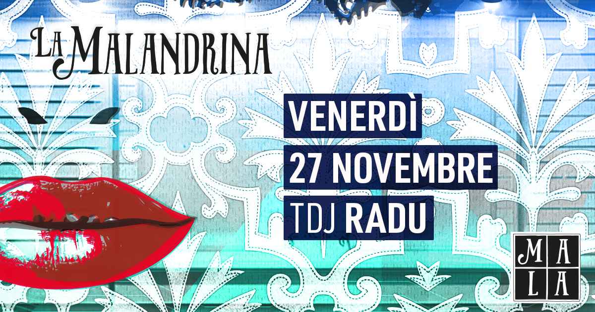 La Malandrina con Radu tdj!