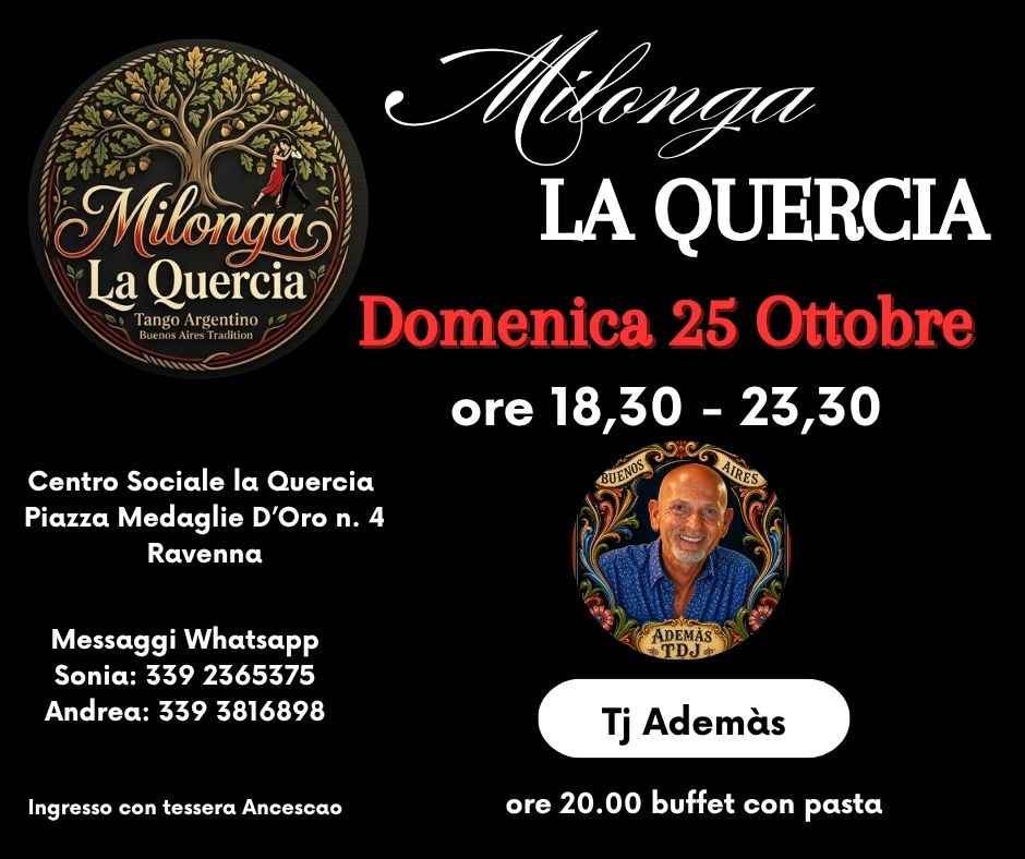 Milonga La Quercia
