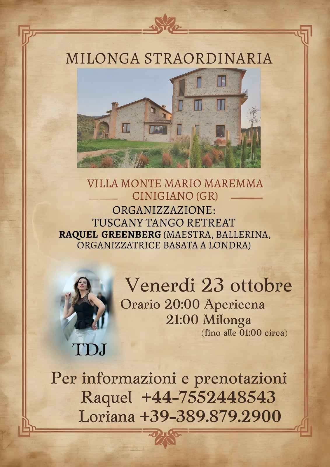 Milonga Straordinaria - Milonga In Villa