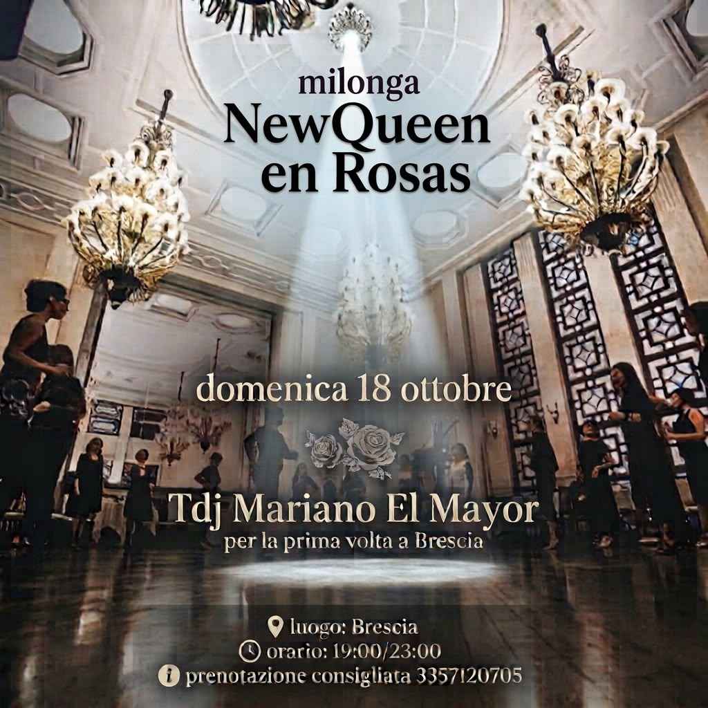 Milonga Newqueen en Rosas - tdj Mariano el Mayor