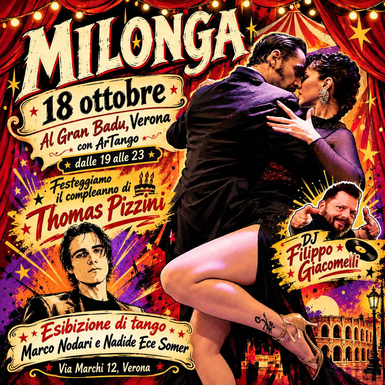Milonga Hora 0 al Granbadó! F. Giacomelli Tdj! Esibizione!