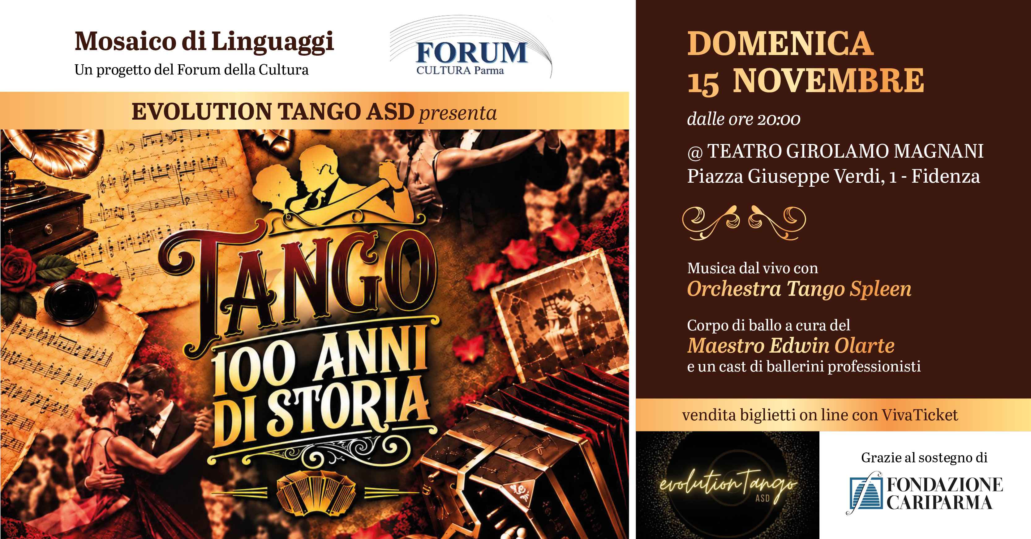 Tango 100 anni di storia