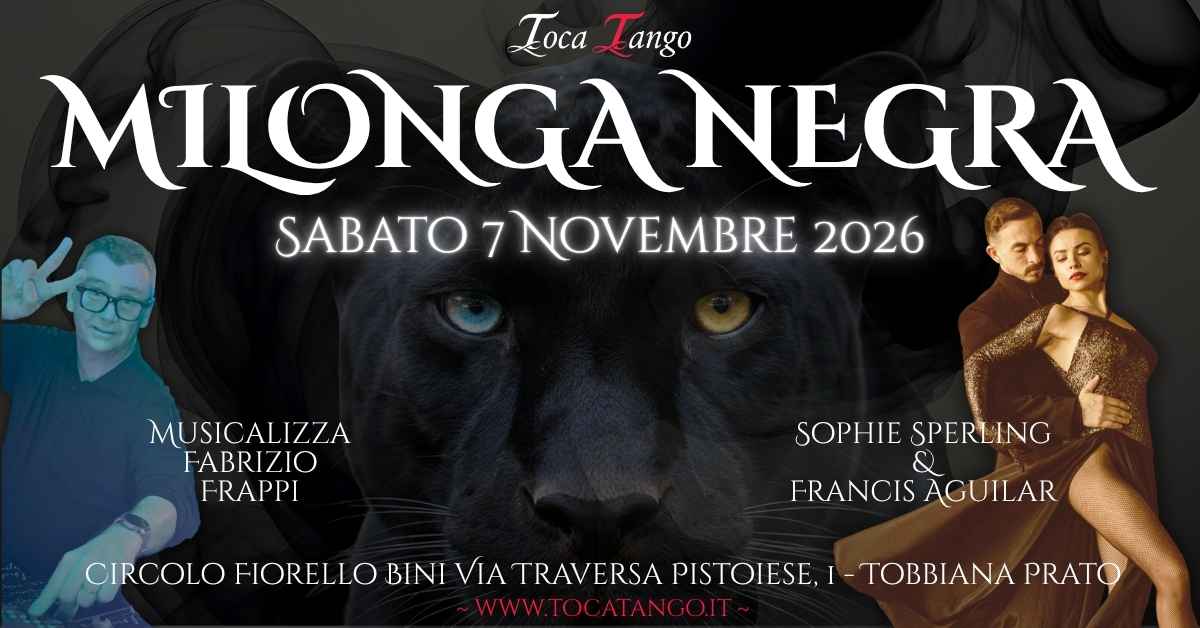 Milonga Negra Show Sophie Sperlig e Francis Aguilar