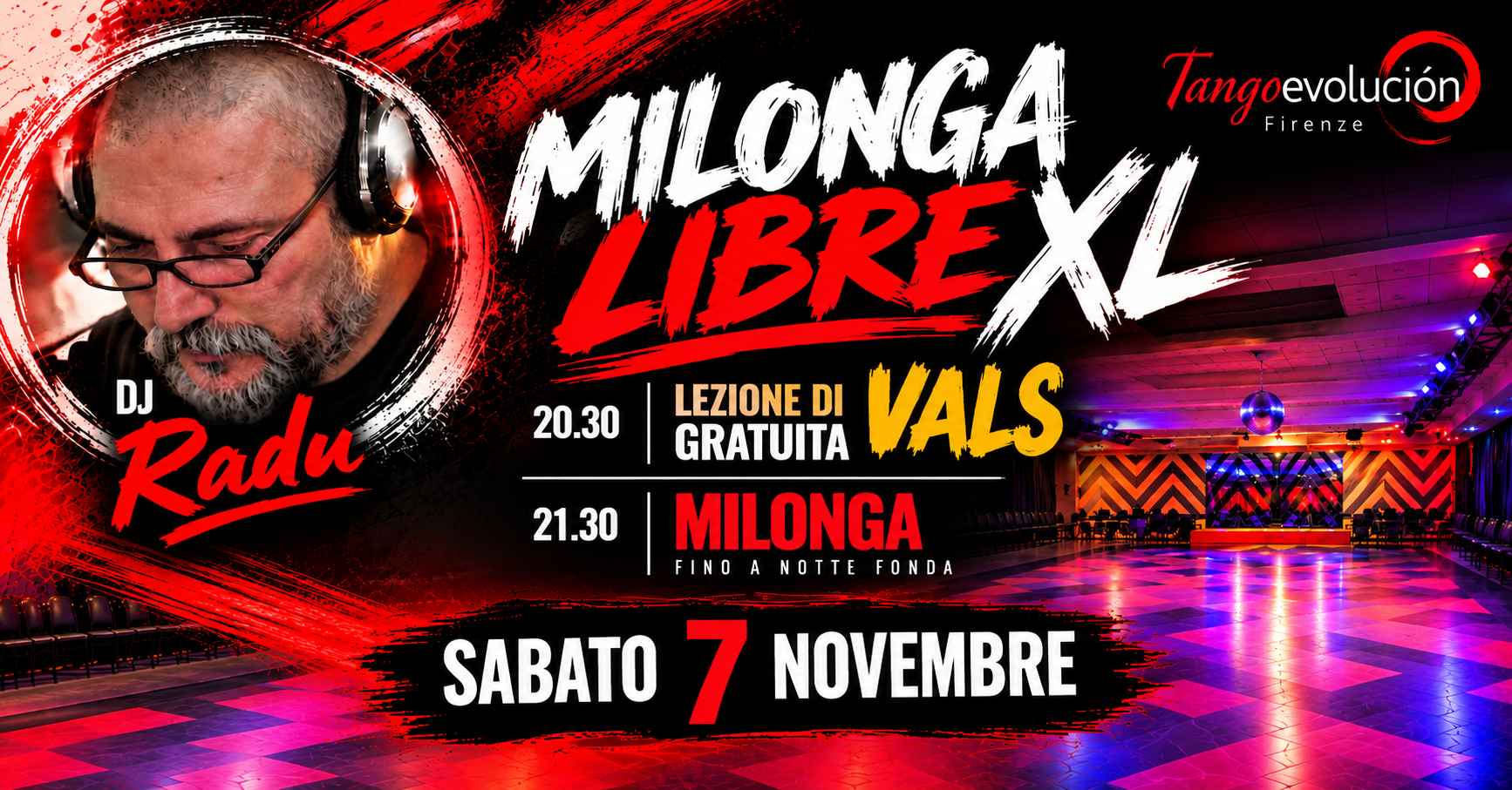 Milonga Libre Xl - stage di Vals + Dj Radu Tanasescu