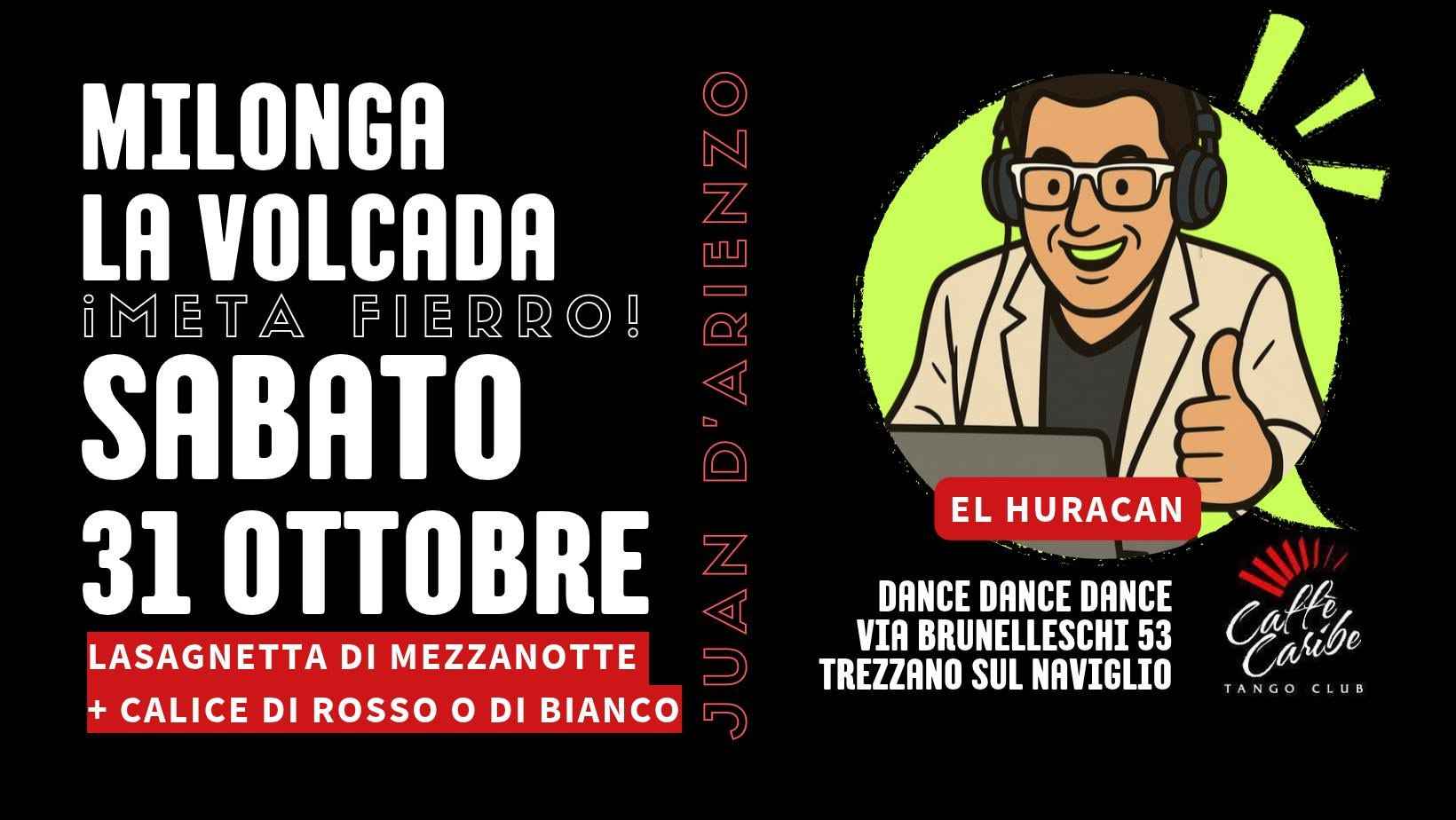 Milonga La Volcada organizza Caffe Caribe Tango Club