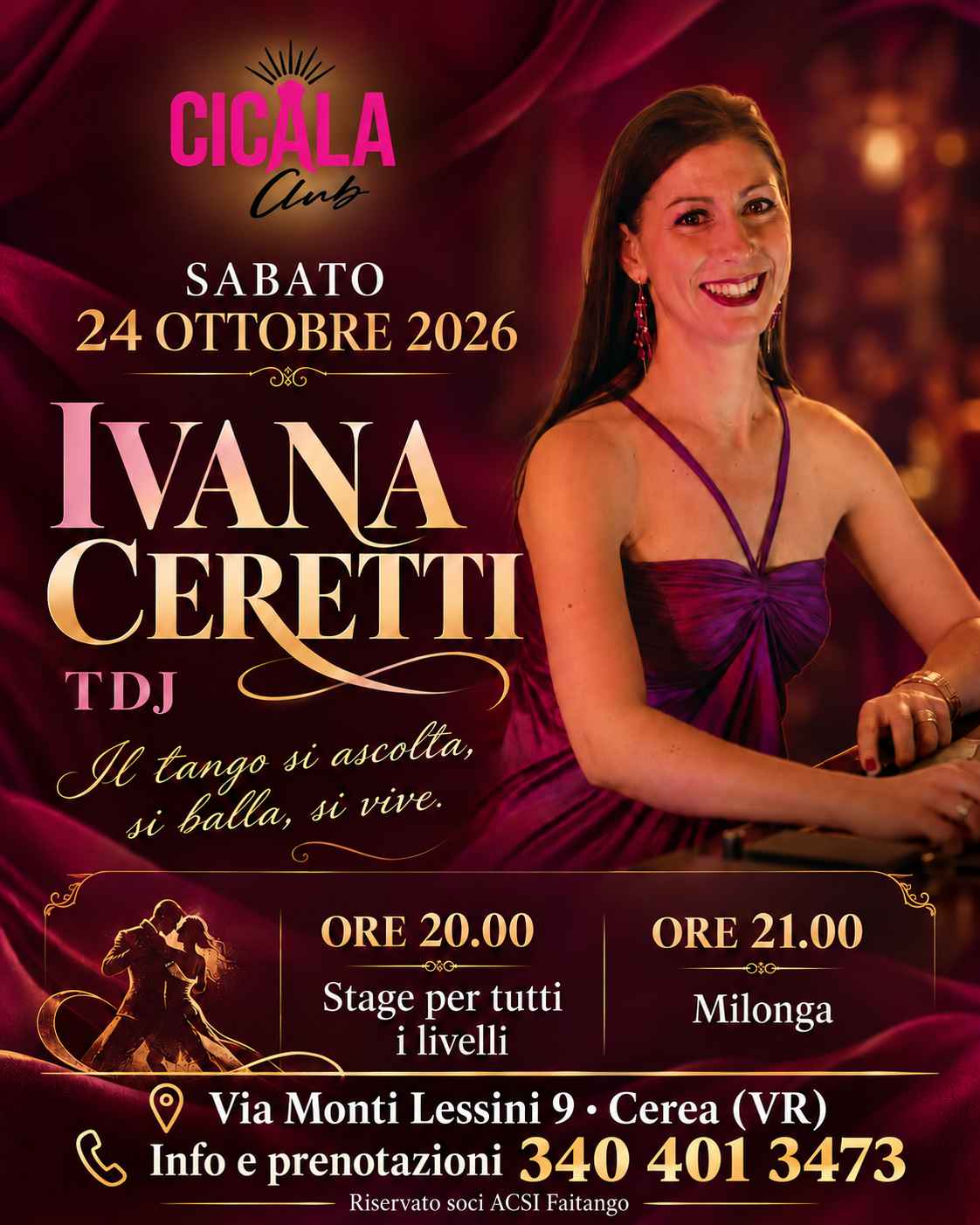 Ivana Ceretti Tdj Al Cicala Tango Club